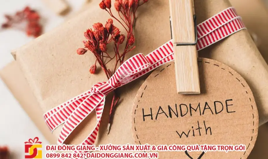 Các loại quà tặng handmade phổ biến trong khóa học