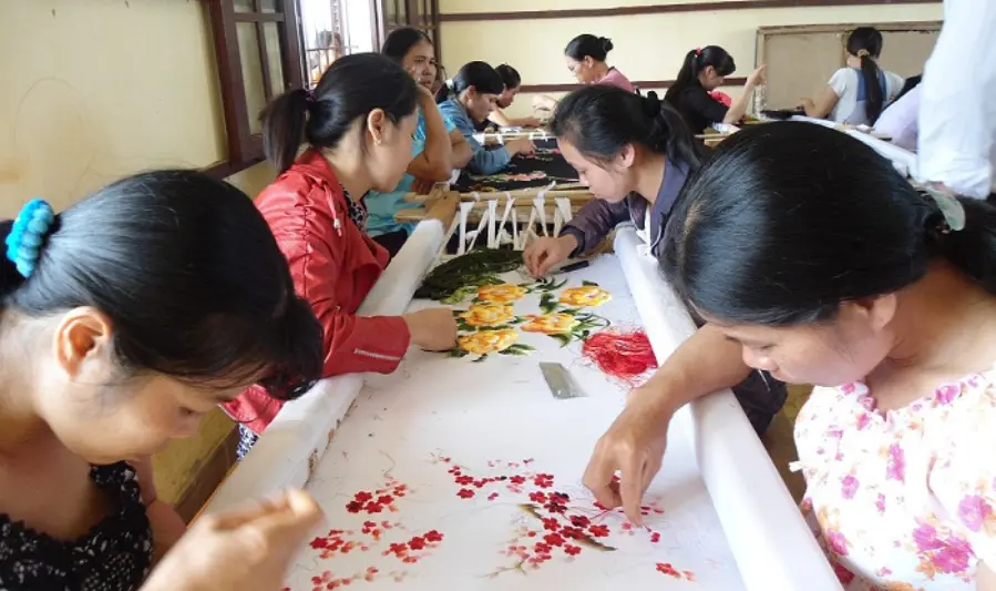 Lợi ích khi học nghề thêu