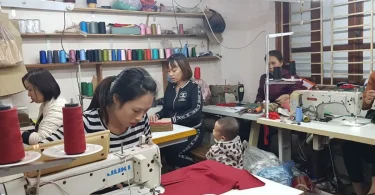 học nghề may vá