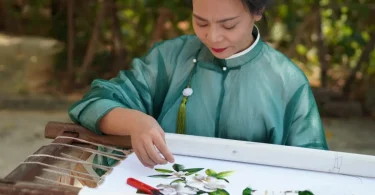 học nghề thêu tay